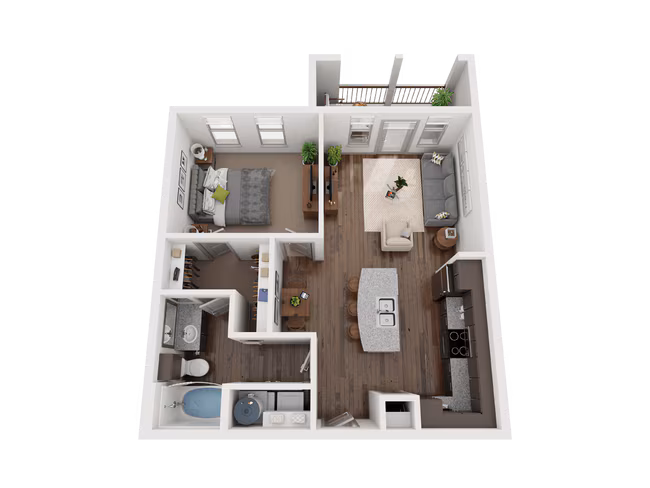 A2 floor plan