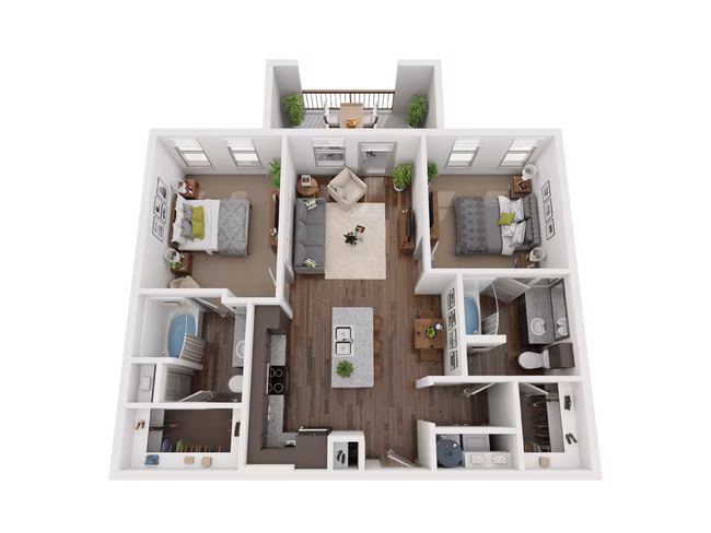 B2 floor plan