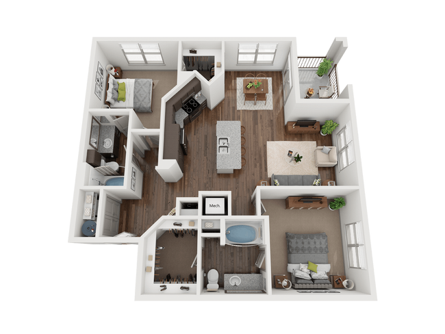 B4 floor plan