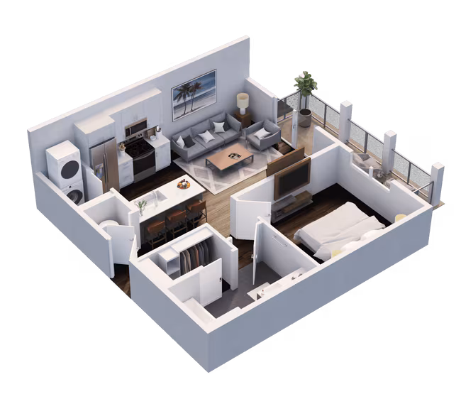 Unit 03303 01411 floor plan