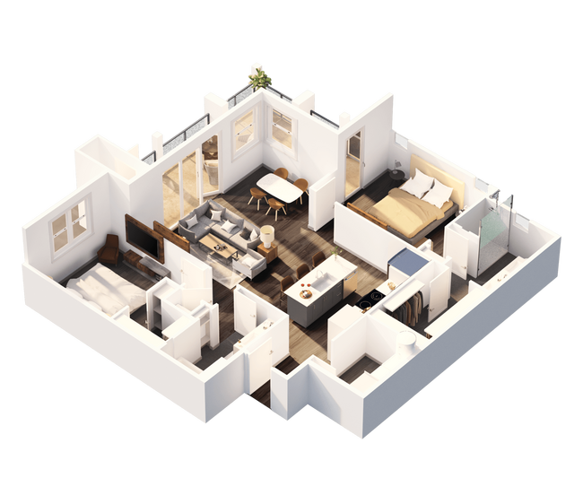 Unit 05203 05315 floor plan