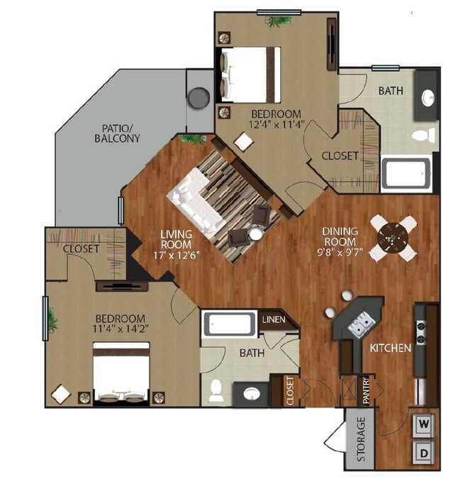 D 1031 floor plan