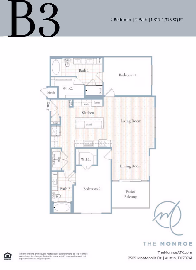 B3 201 floor plan