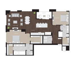 B9 1008 floor plan