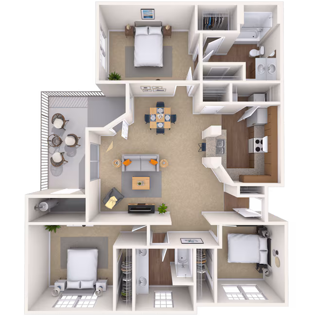 Unit 01330 01330 floor plan