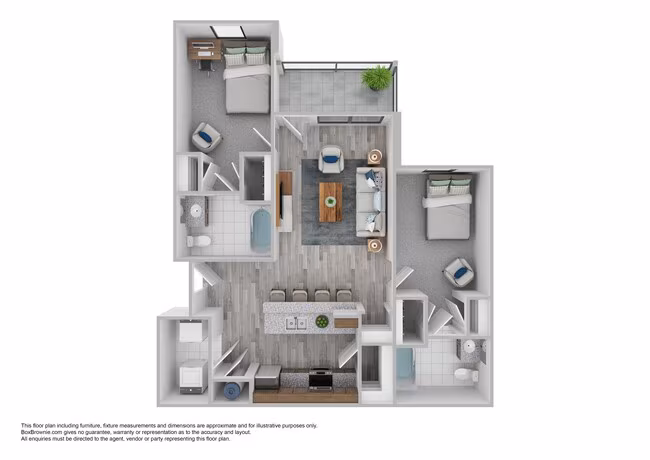 2x2 7207 floor plan