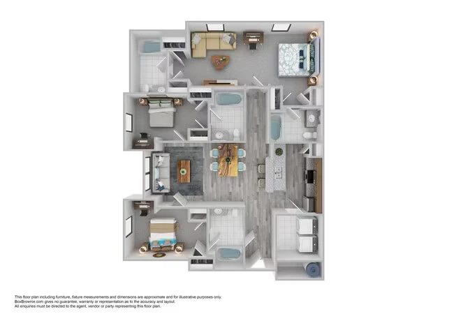 3x4 with Office 3101 floor plan