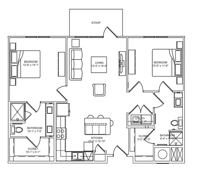 Unit 9306 10406 floor plan