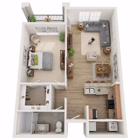 Unit 1303 1303 floor plan