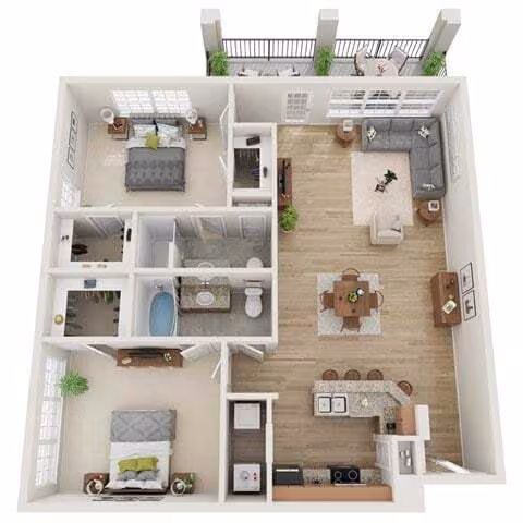 B2 2310 floor plan