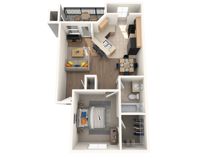 Unit 1307 1307 floor plan