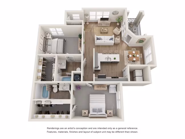 Unit 04305 04305 floor plan