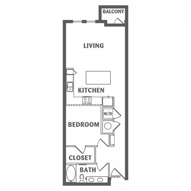 A4 407 floor plan