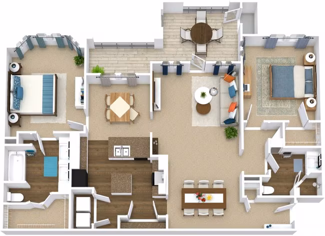 Unit 332 332 floor plan