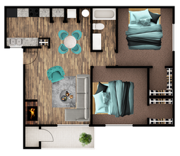 Canary 1801 floor plan