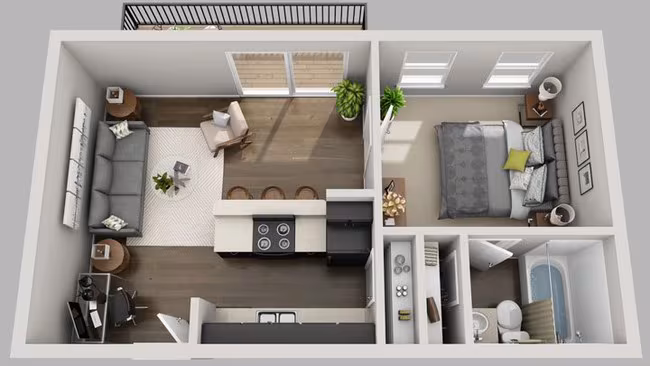 Unit 211 211 floor plan