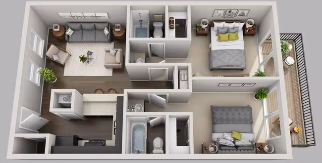 Unit 219 219 floor plan