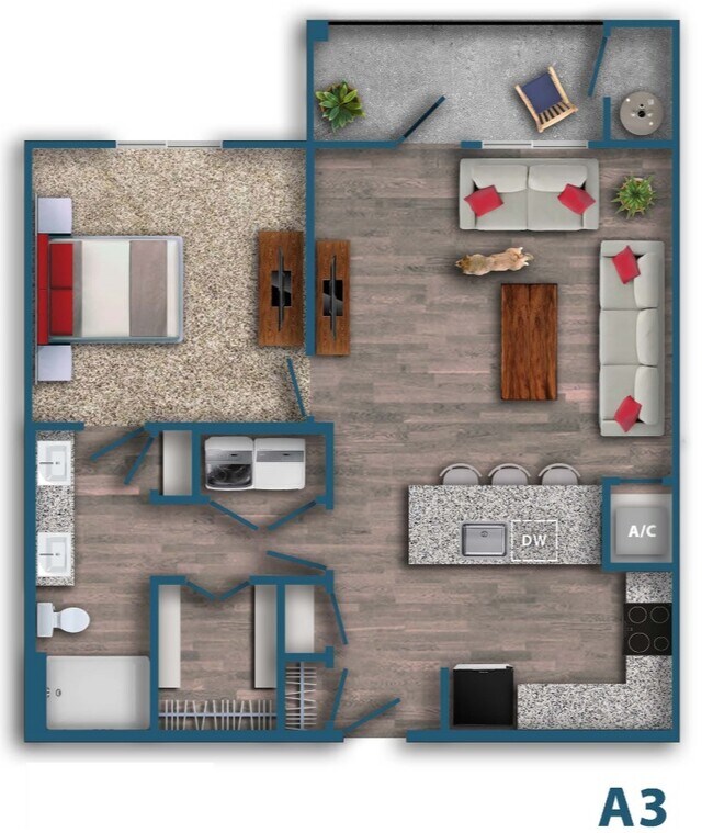 Unit 08303 08303 floor plan