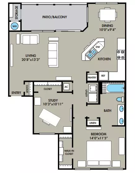 A1 08208 floor plan