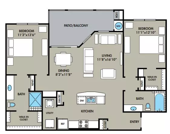 Unit 11207 11207 floor plan