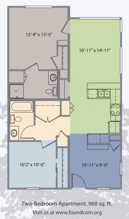 Unit 320 320 floor plan