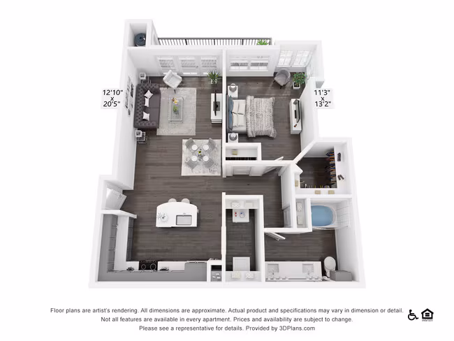 Unit 2027 2027 floor plan