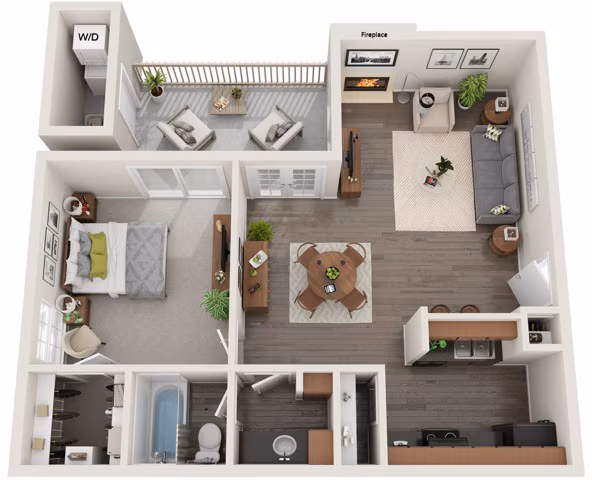 Unit 17-1707 23-2305 floor plan