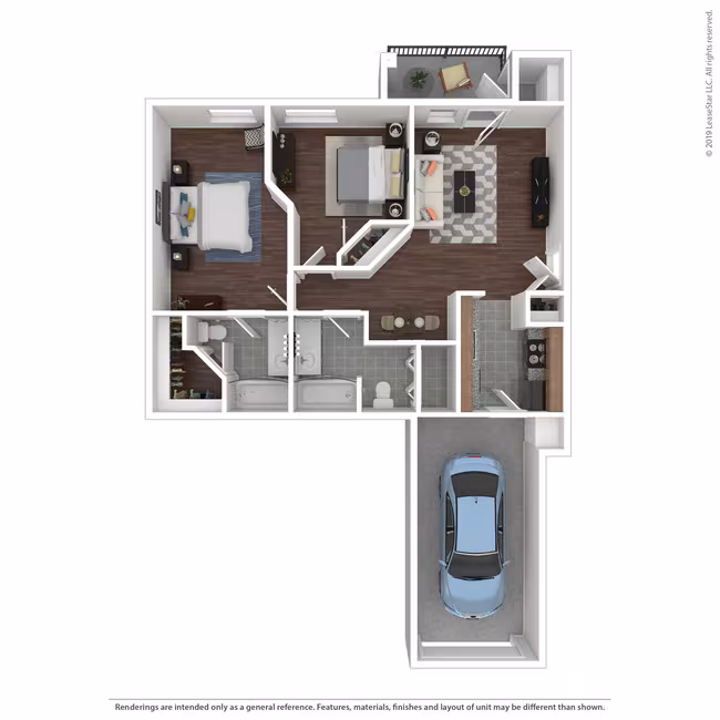 Unit 107 107 floor plan