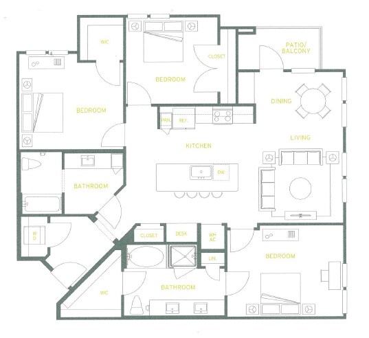 Unit 10207 11302 floor plan