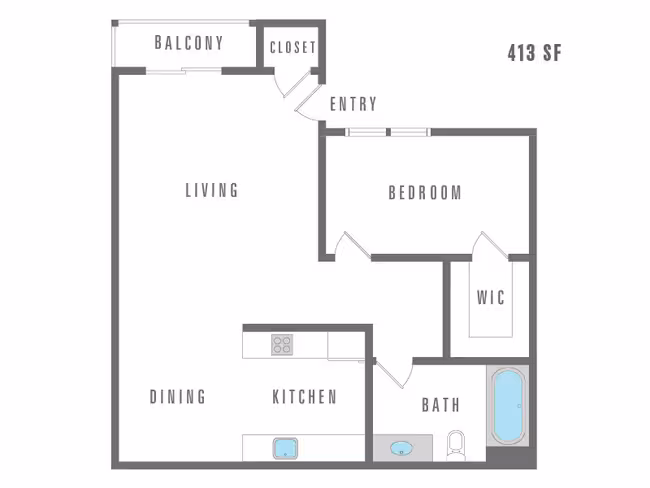 Unit 11845 West 2-205 11845 West 2-205 floor plan