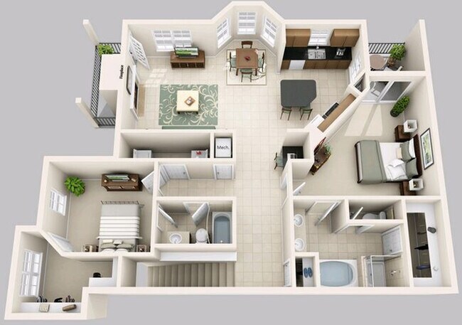 Unit 2406 2406 floor plan