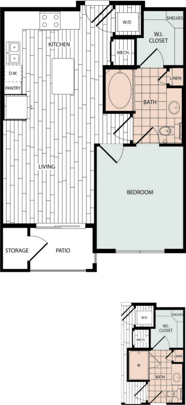 Unit 2304 2304 floor plan
