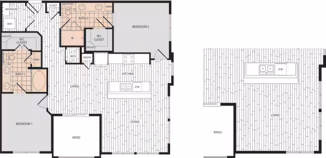 Unit 2301 2311 floor plan