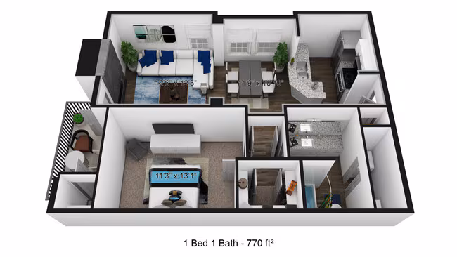 Unit 1322 0118 floor plan