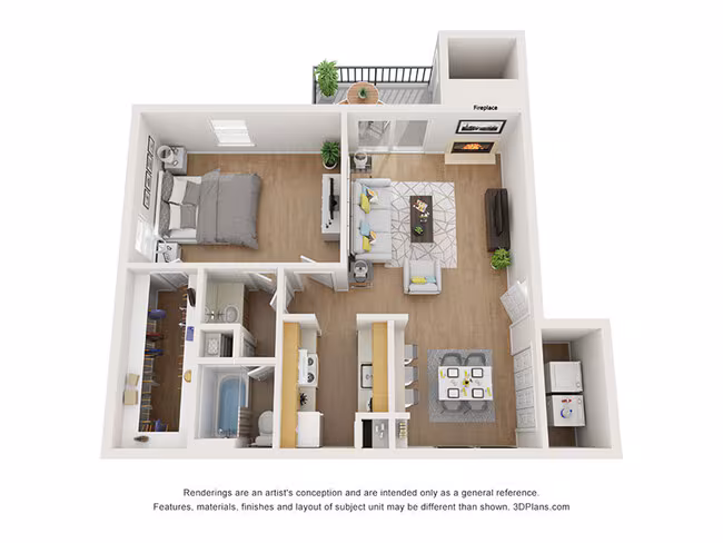 Trinity 215 floor plan