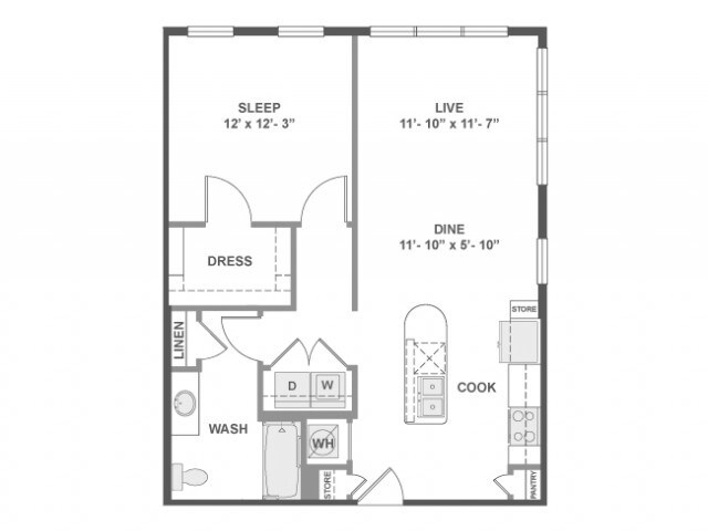 A3b 2C-148 floor plan