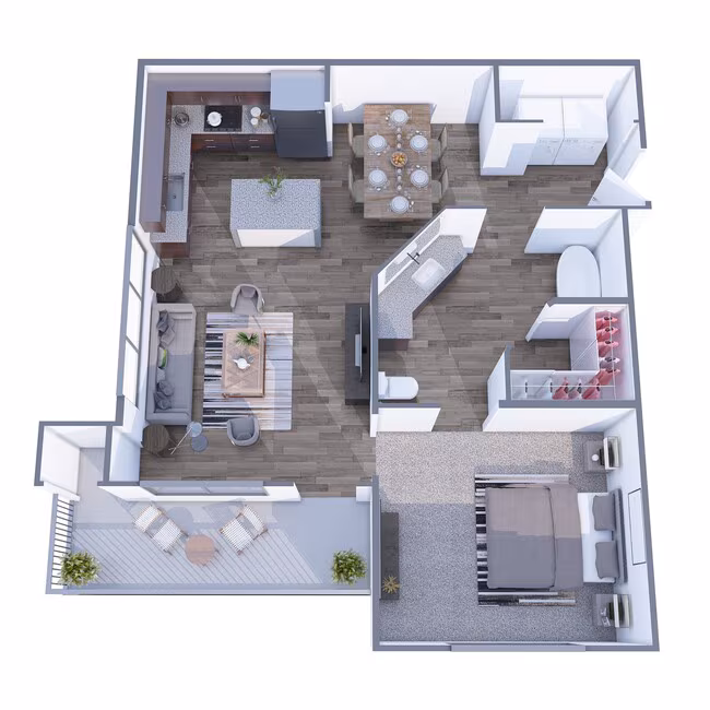 Unit 4306 9308 floor plan