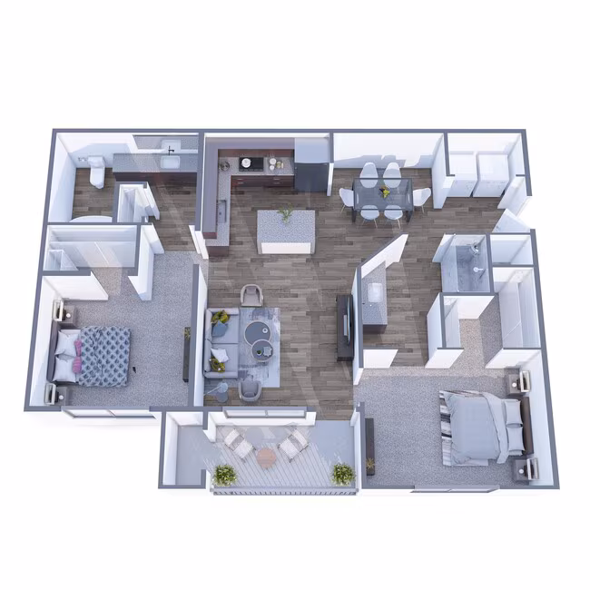 Unit 5207 9304 floor plan