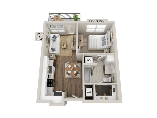 Unit 8312 9311 floor plan