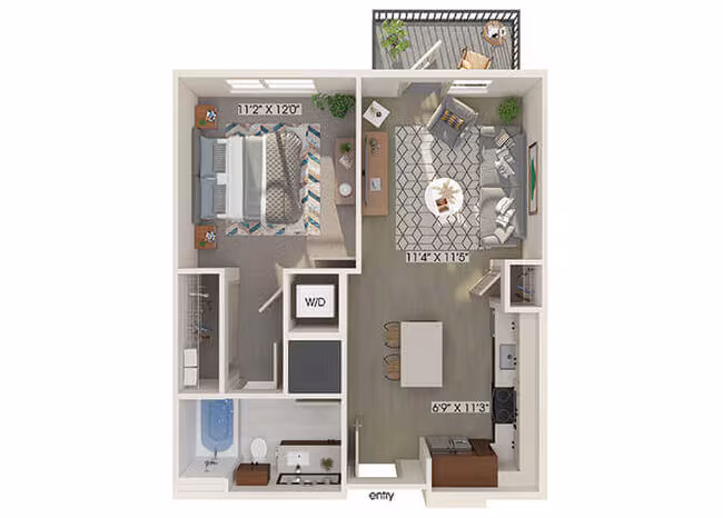 A1 1155 floor plan