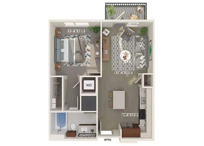 A1 2331 floor plan