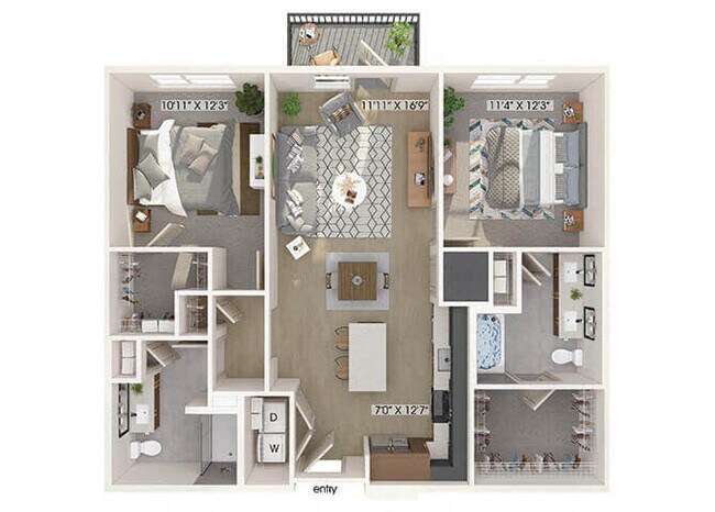 B1 2207 floor plan