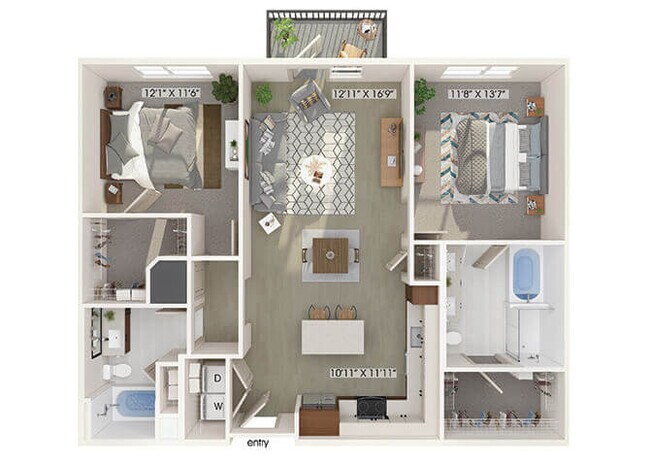 B2 2221 floor plan