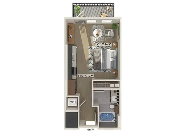 Unit 1148 1148 floor plan