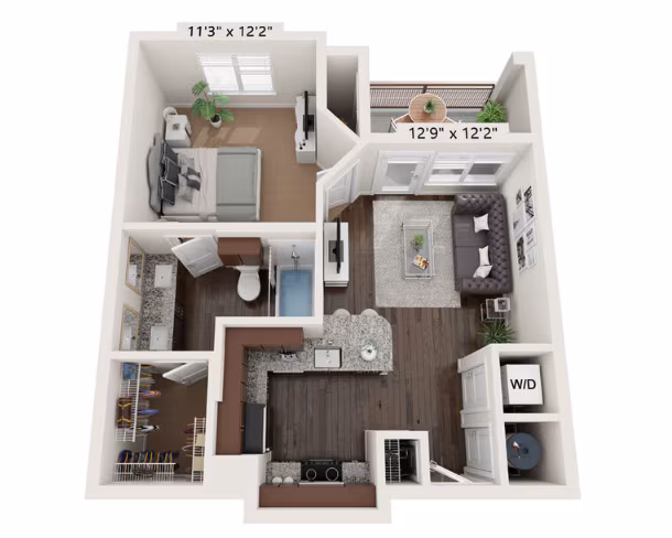 A1 2115 floor plan