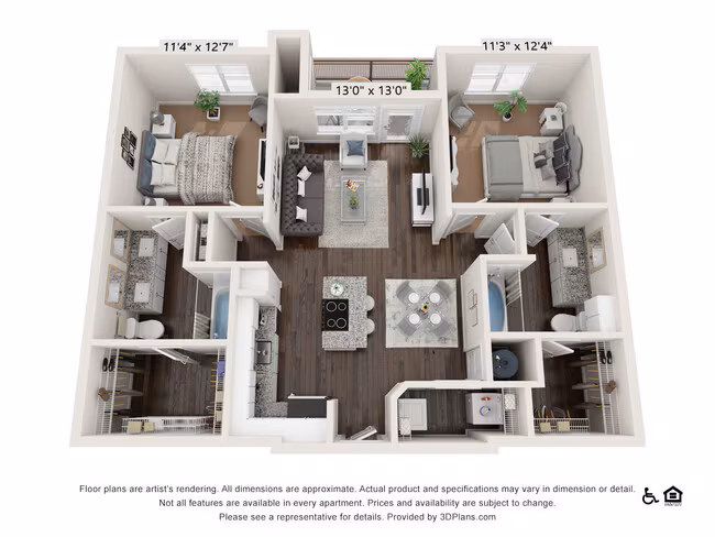 Unit 2305 2147 floor plan