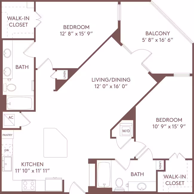Unit 0410 0410 floor plan