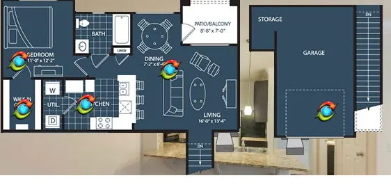 A3T 805 floor plan