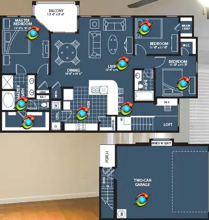 Unit 3605 3605 floor plan