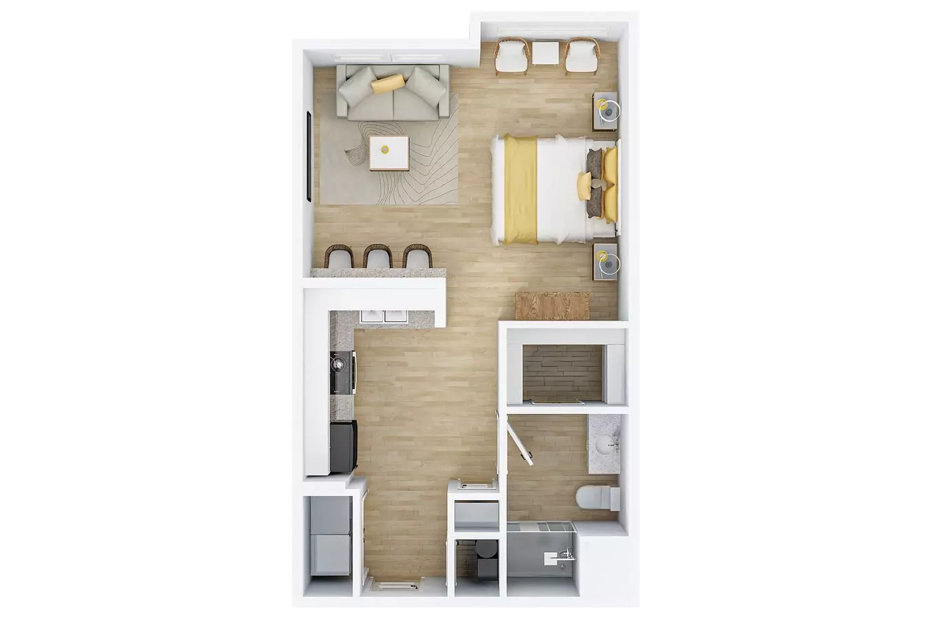 Unit 1225 1112 floor plan